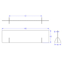 Load image into Gallery viewer, Jonti-Craft® See-Thru Table Divider Shields - Center Divider - 59.5" x 8" x 16" - MMEE Distributors