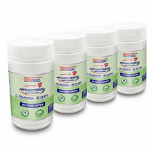 Load image into Gallery viewer, Hand Sanitizing Wipes 75% Alcohol 150 Count Canisters x 4 = 600 Wipes - MMEE Distributors