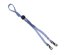 Load image into Gallery viewer, Face Mask lanyard light blue