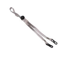 Load image into Gallery viewer, Face Mask lanyard light silver