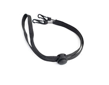Load image into Gallery viewer, Face Mask lanyard black