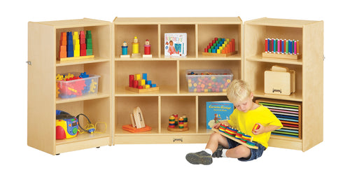 Jonti-Craft® Mobile Triple Fold-n-Lock - MMEE Distributors