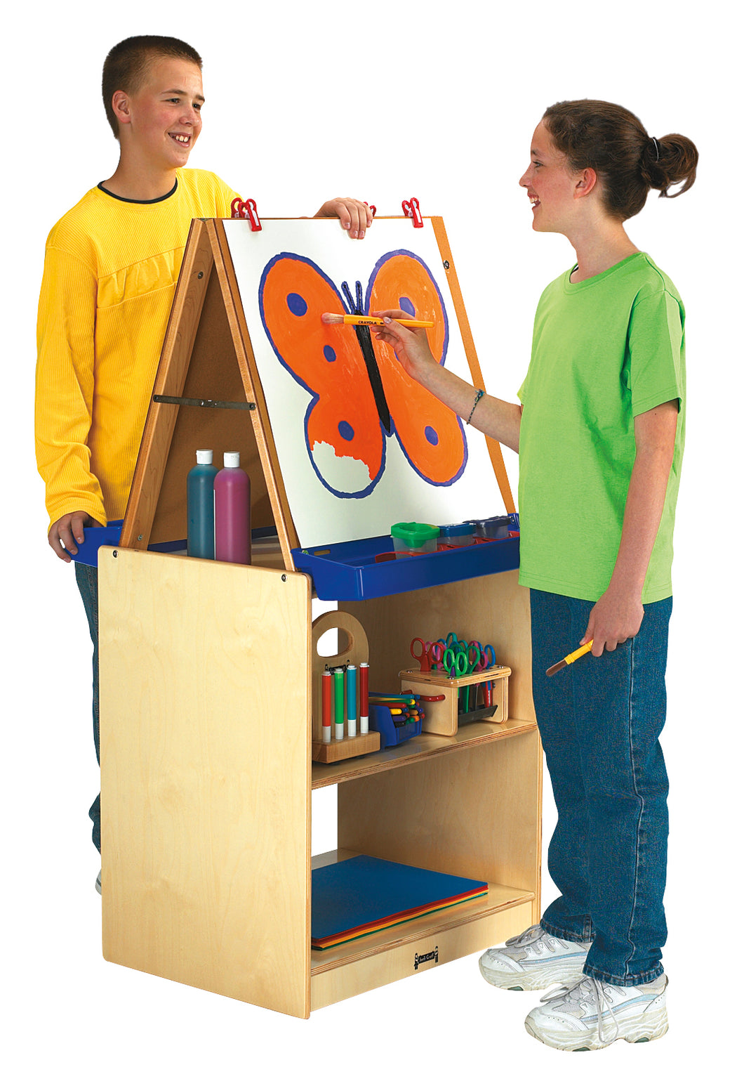 Jonti-Craft® School Age 2 Station Art Center - MMEE Distributors