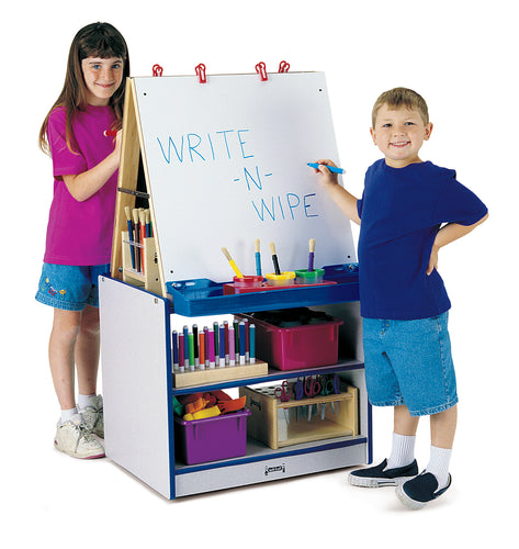 Rainbow Accents® 2 Station Art Center - Teal - MMEE Distributors