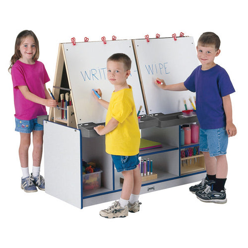Rainbow Accents® 4 Station Art Center - Purple - MMEE Distributors