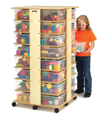 Jonti-Craft® 32 Tub Tower - with Clear Tubs - MMEE Distributors