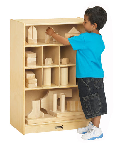 Jonti-Craft® Mobile Block Shelf - MMEE Distributors