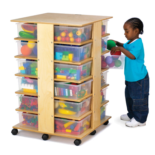 Jonti-Craft® 24 Tub Tower - with Clear Tubs - MMEE Distributors