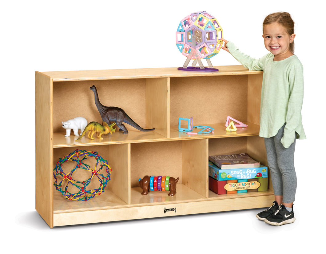 Jonti-Craft® Low Single Mobile Storage Unit - 18