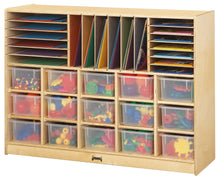 Load image into Gallery viewer, Jonti-Craft® Sectional Cubbie-Tray Mobile Unit - with Colored Trays - MMEE Distributors
