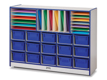 Load image into Gallery viewer, Rainbow Accents® Sectional Cubbie-Tray Mobile Unit - without Trays - Green - MMEE Distributors
