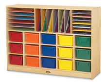 Load image into Gallery viewer, Jonti-Craft® Sectional Cubbie-Tray Mobile Unit - with Clear Trays - MMEE Distributors
