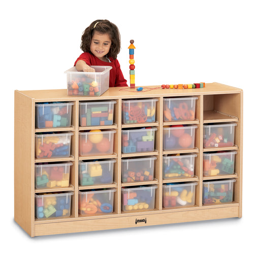 MapleWave® 20 Cubbie-Tray Mobile Storage - without Trays - MMEE Distributors