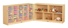 Load image into Gallery viewer, Jonti-Craft® 20 Cubbie-Tray Fold-n-Lock - with Clear Trays - MMEE Distributors
