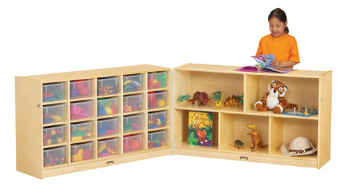 Jonti-Craft® 20 Cubbie-Tray Fold-n-Lock - without Trays - MMEE Distributors