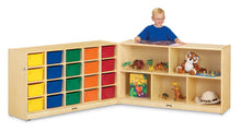 Load image into Gallery viewer, Jonti-Craft® 20 Cubbie-Tray Fold-n-Lock - with Clear Trays - MMEE Distributors
