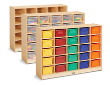 Load image into Gallery viewer, Jonti-Craft® 25 Cubbie-Tray Mobile Storage - without Trays - MMEE Distributors

