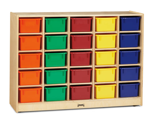 Jonti-Craft® 25 Cubbie-Tray Mobile Storage - without Trays - MMEE Distributors