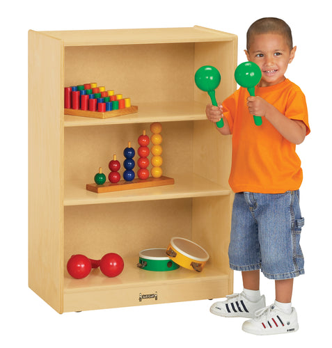 Jonti-Craft® Space-Saver Mobile Straight-Shelf - MMEE Distributors