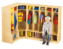 Load image into Gallery viewer, Jonti-Craft® Corner Coat Locker with Step - MMEE Distributors
