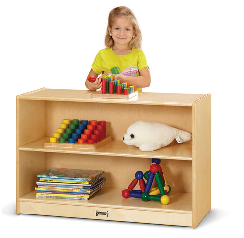 Jonti-Craft® Short Fixed Straight-Shelf Bookcase - MMEE Distributors