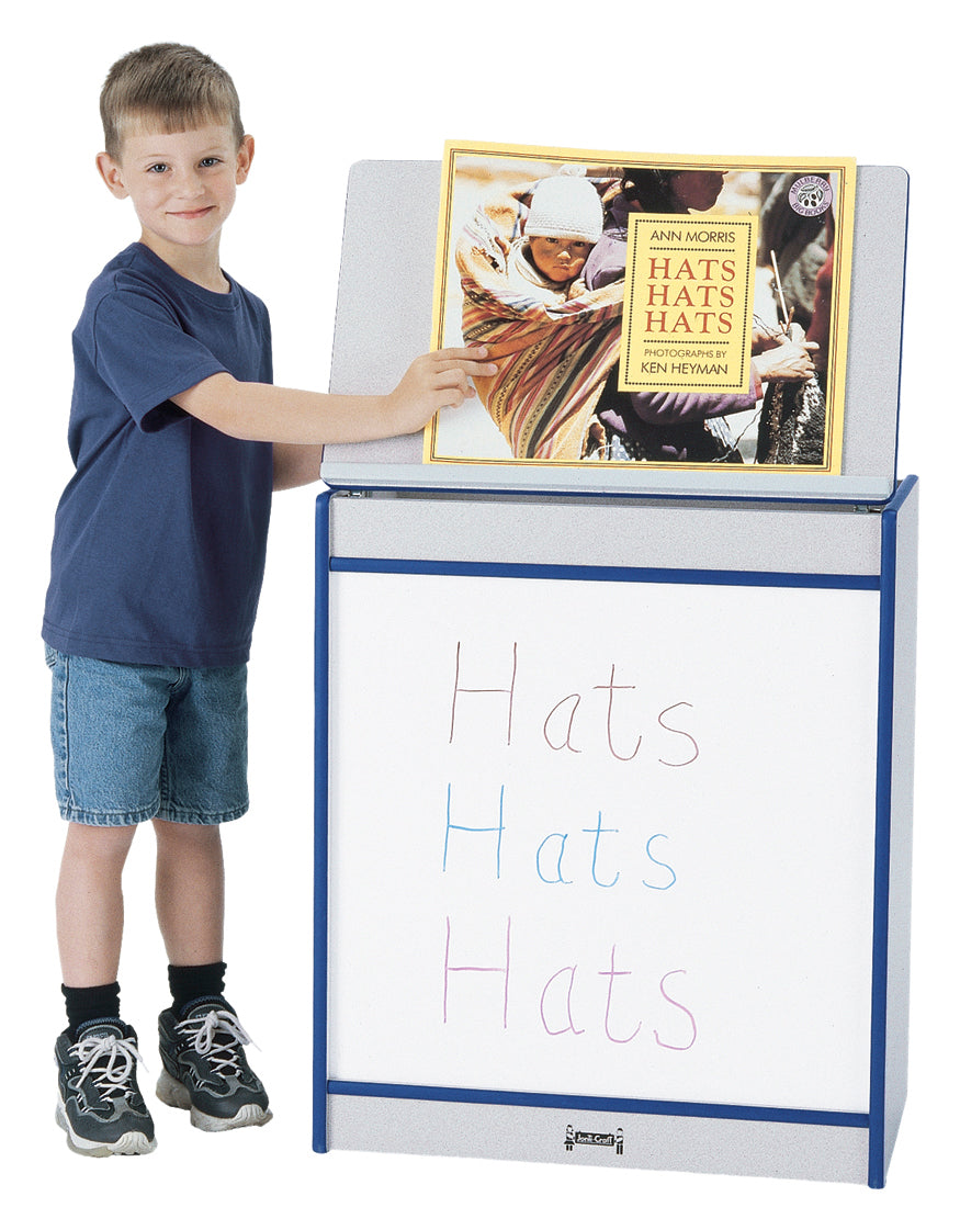 Rainbow Accents® Big Book Easel - Write-n-Wipe - Orange - MMEE Distributors