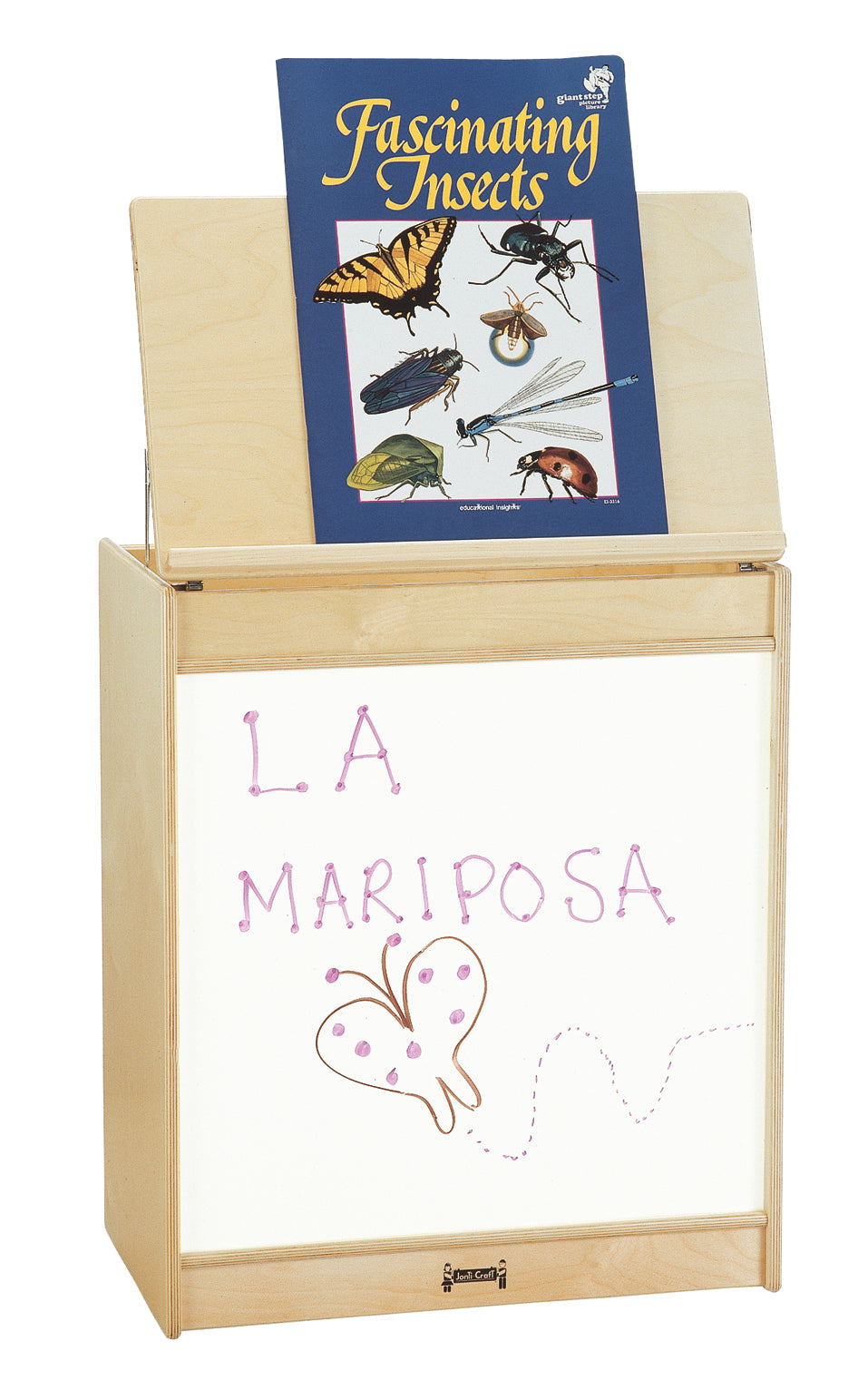 Jonti-Craft® Big Book Easel - Write-n-Wipe - MMEE Distributors