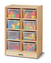 Load image into Gallery viewer, Jonti-Craft® 8 Cubbie-Tray Mobile Unit - with Clear Trays - MMEE Distributors
