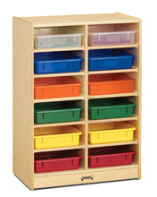 Load image into Gallery viewer, Jonti-Craft® 12 Paper-Tray Mobile Storage - with Clear Paper-Trays - MMEE Distributors
