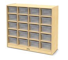 Load image into Gallery viewer, Jonti-Craft® 20 Cubbie-Tray Mobile Unit - with Clear Trays - MMEE Distributors
