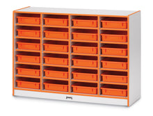 Load image into Gallery viewer, Rainbow Accents® 24 Paper-Tray Mobile Storage - with Paper-Trays - Purple - MMEE Distributors
