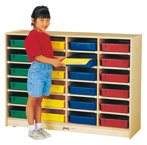 Jonti-Craft® 24 Paper-Tray Mobile Storage - without Paper-Trays - MMEE Distributors