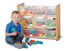 Load image into Gallery viewer, Jonti-Craft® Cubbie-Tray Storage Rack - with Clear Cubbie-Trays - MMEE Distributors
