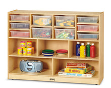 Load image into Gallery viewer, Jonti-Craft® Super-Sized Combo Mobile Storage Unit - with Clear Bins - MMEE Distributors

