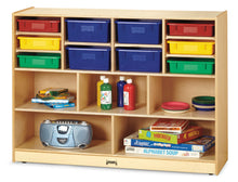 Load image into Gallery viewer, Jonti-Craft® Super-Sized Combo Mobile Storage Unit - with Clear Bins - MMEE Distributors
