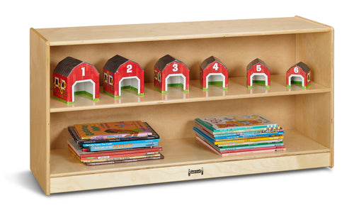 Jonti-Craft® Toddler Adjustable Mobile Straight-Shelf - MMEE Distributors