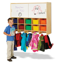 Load image into Gallery viewer, Jonti-Craft® 10 Section Wall Mount Coat Locker with Storage – with Clear Cubbie-Trays - MMEE Distributors
