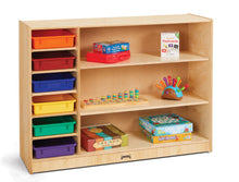 Load image into Gallery viewer, Jonti-Craft® Adjustable Combo Mobile Straight-Shelf - without Paper-Trays - MMEE Distributors
