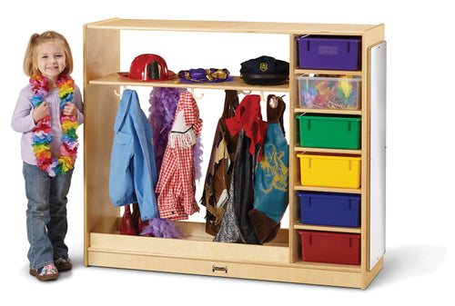 Jonti-Craft® Dress-Up Storage – with Colored Tubs - MMEE Distributors