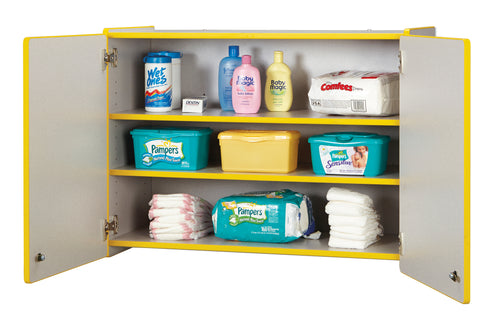 Rainbow Accents® Lockable Wall Cabinet - Green - MMEE Distributors