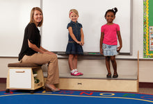 Load image into Gallery viewer, Jonti-Craft® iRise® Standard IWB Step - 48&quot;, 12&quot; Ht - MMEE Distributors
