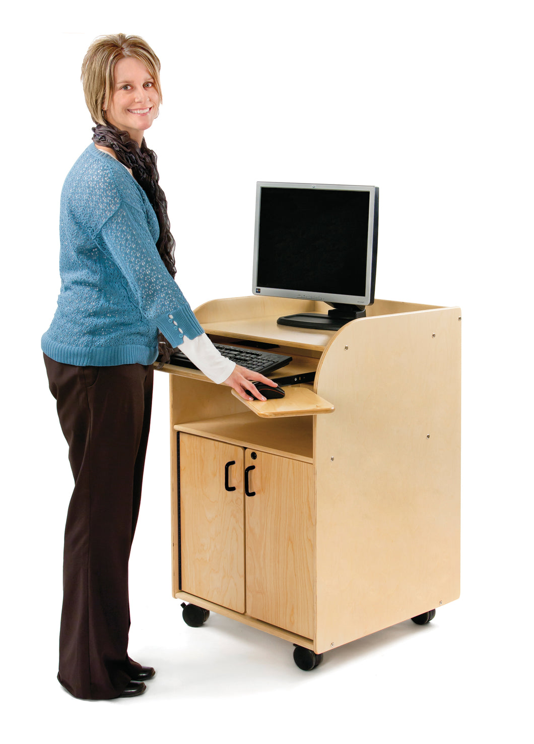 Jonti-Craft® Mobile Technology Stand - Deluxe - MMEE Distributors