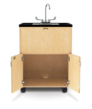 Load image into Gallery viewer, Jonti-Craft® Clean Hands Helper Portable Sink - 38&quot; Counter - Stainless Steel Sink - Plumbing Required - MMEE Distributors
