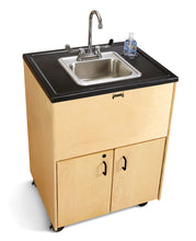 Load image into Gallery viewer, Jonti-Craft® Clean Hands Helper Portable Sink- 38&quot; Counter - Stainless Steel Sink - MMEE Distributors
