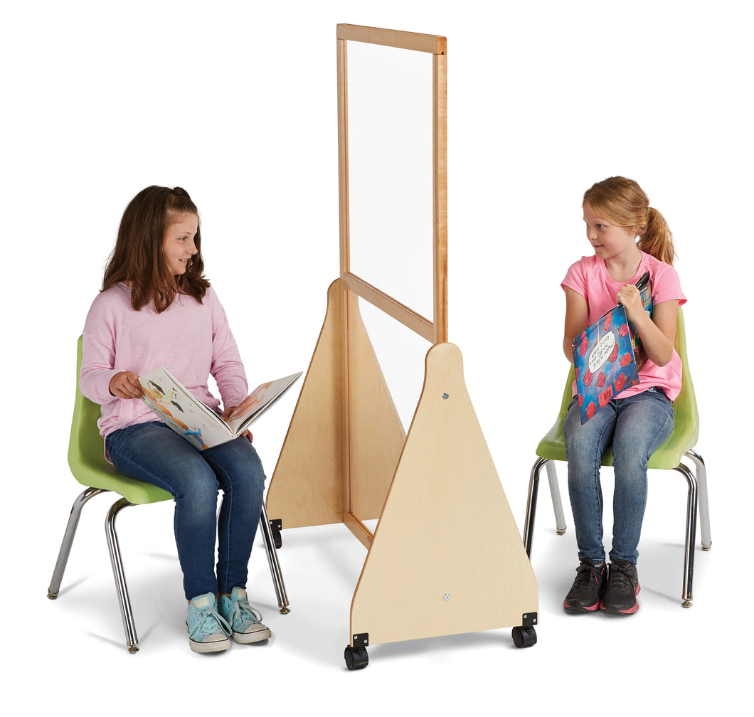 Jonti-Craft® See-Thru Small Mobile Space Divider - MMEE Distributors