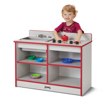 Load image into Gallery viewer, Rainbow Accents® Toddler Kitchenette - Teal - MMEE Distributors
