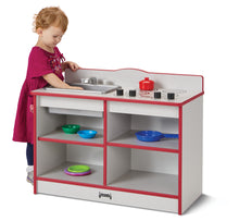 Load image into Gallery viewer, Rainbow Accents® Toddler Kitchenette - Teal - MMEE Distributors
