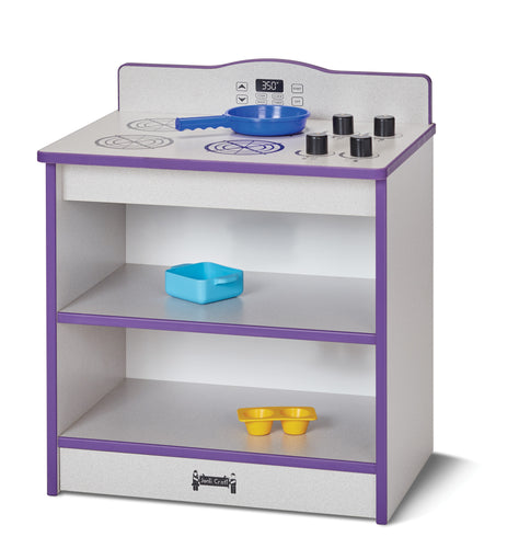 Rainbow Accents® Toddler Kitchen Stove - Green - MMEE Distributors