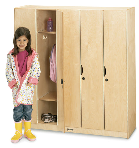 Jonti-Craft® 5 Section Lockers with Doors - MMEE Distributors