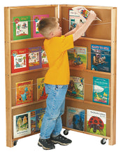 Load image into Gallery viewer, Jonti-Craft® Mobile Library Bookcase - 2 Sections - MMEE Distributors
